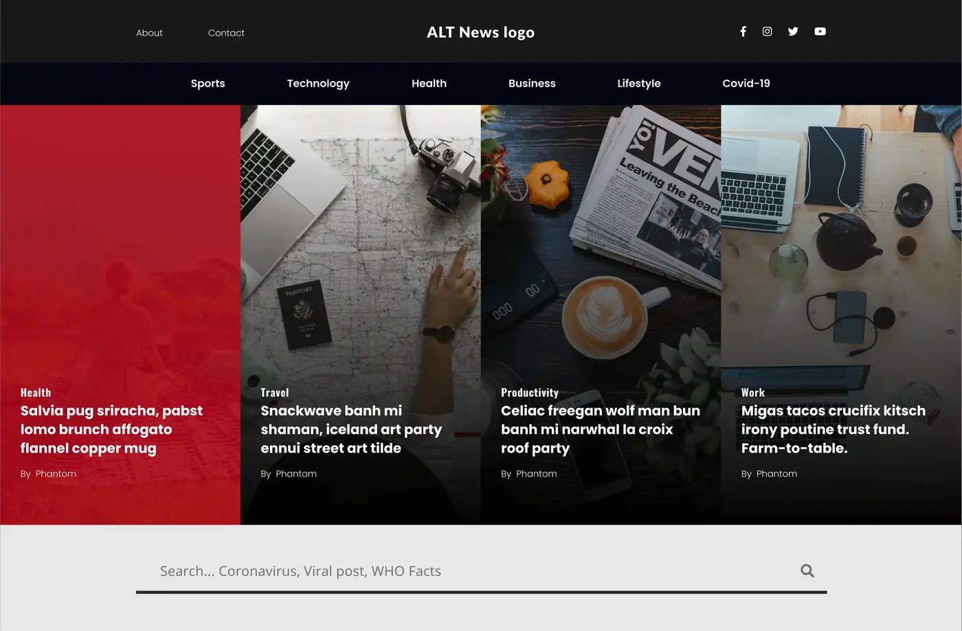 Homepage Hero