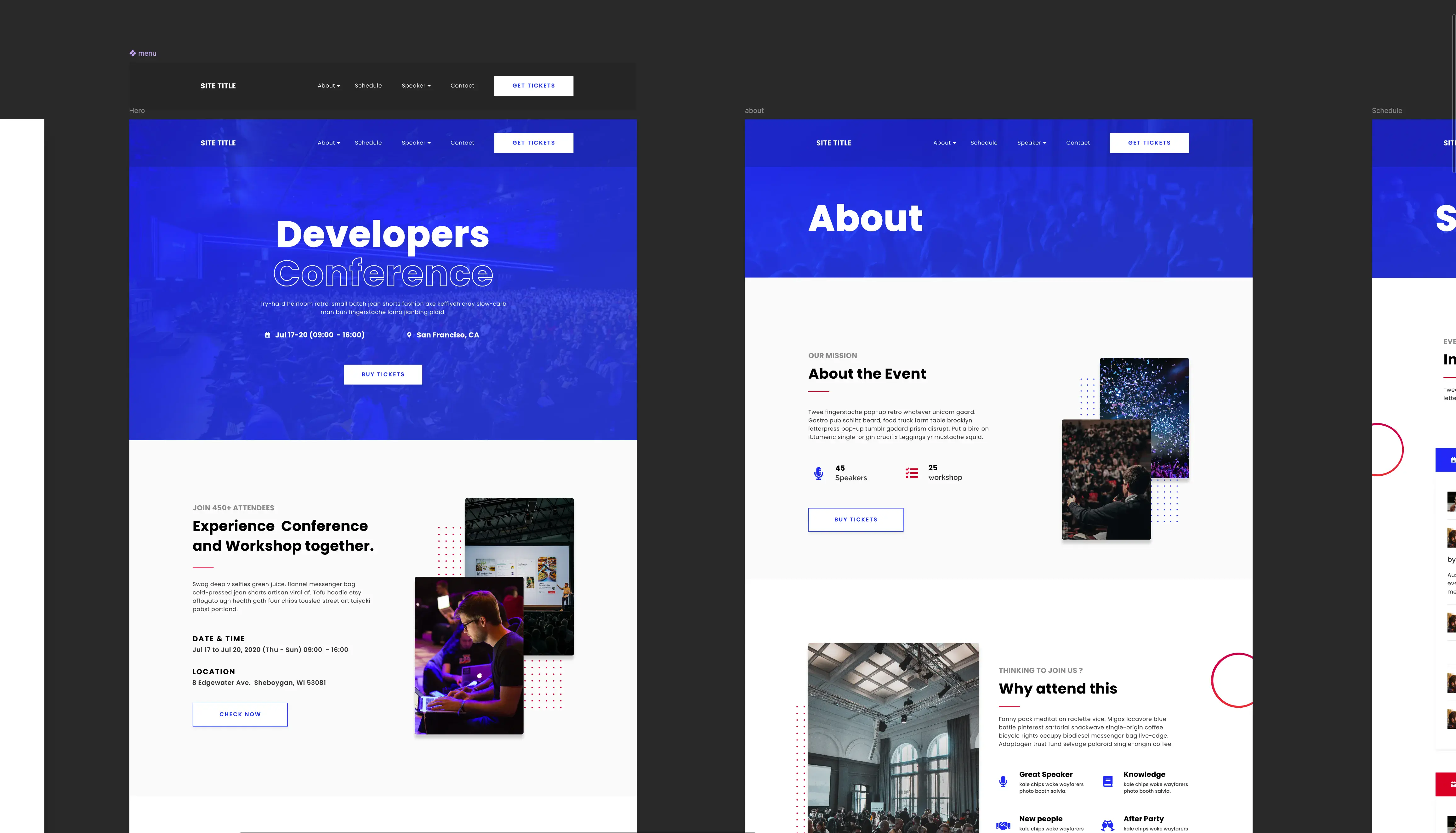 Conference template