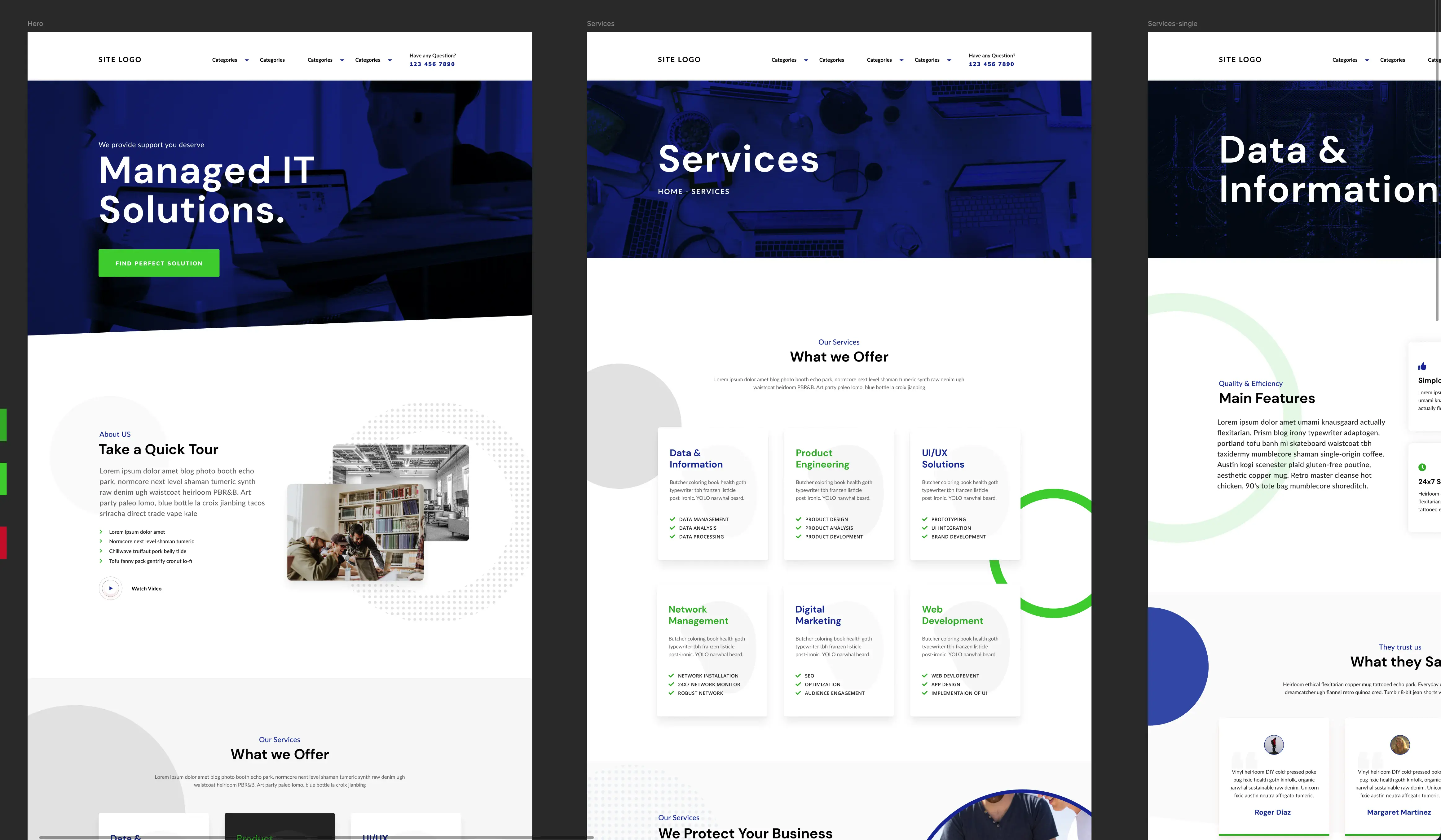 IT Firm template