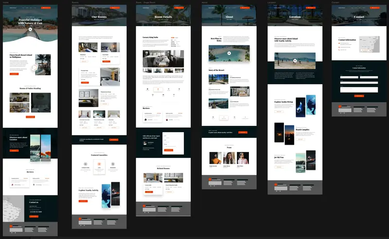 Resort starter template