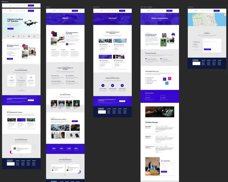 Tech Firm starter template