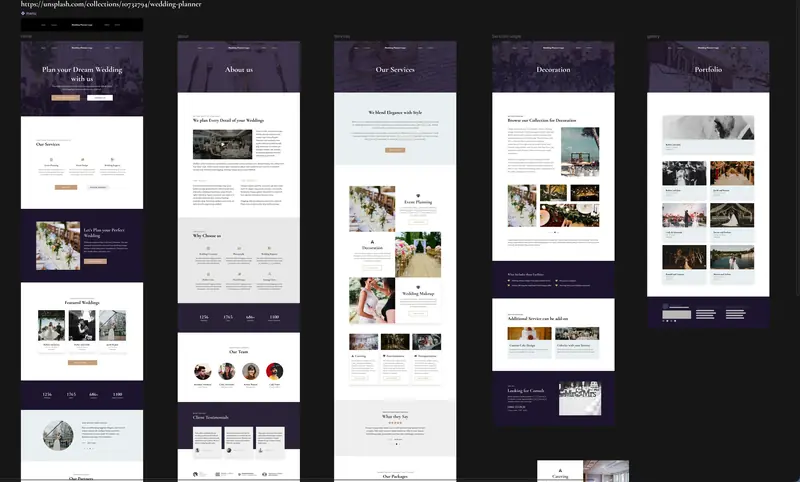 Wedding starter template