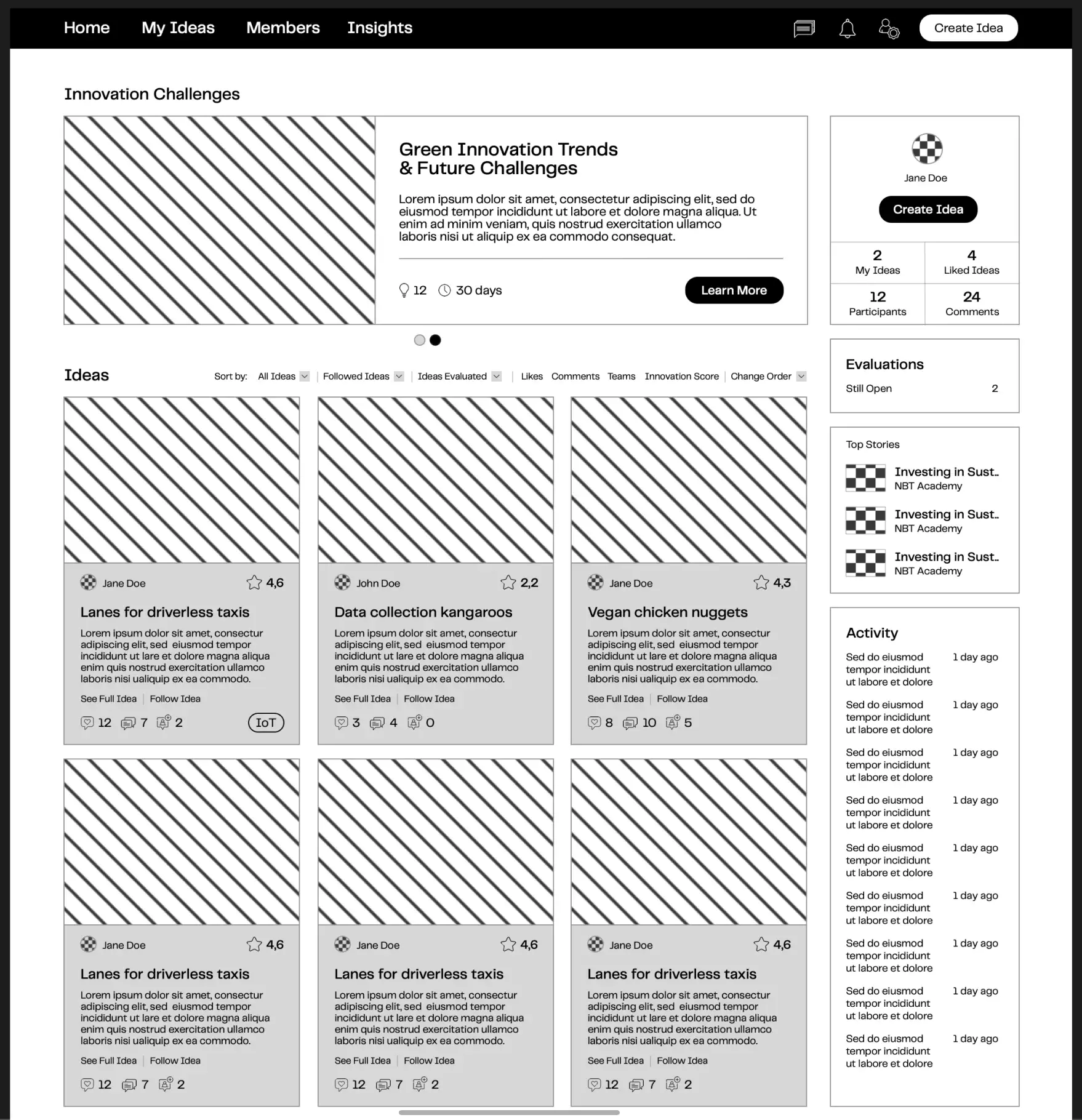 Ideajam Kanban Redesign
